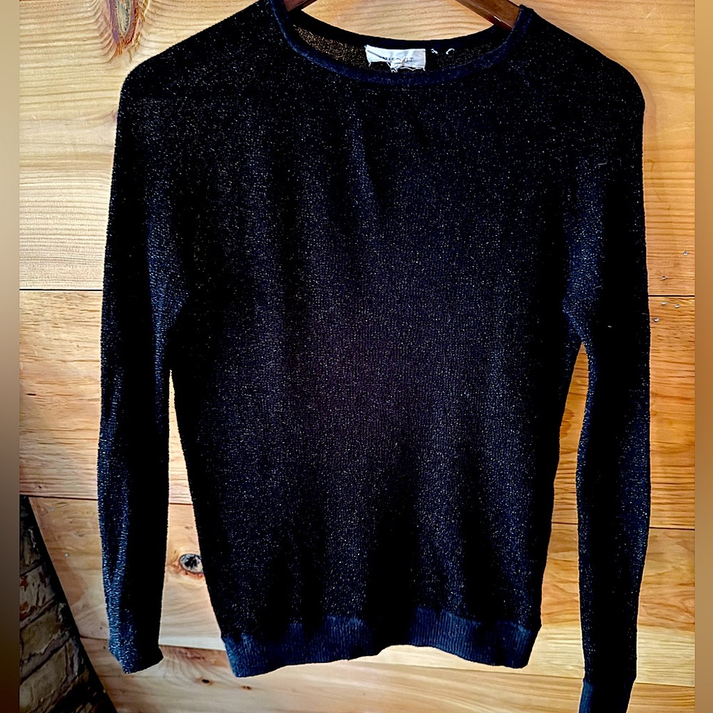 Inhabit sparkle crew neck sweater